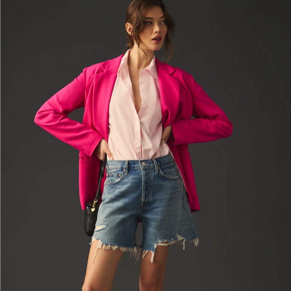 AGOLDE Parker Long Cuff Shorts